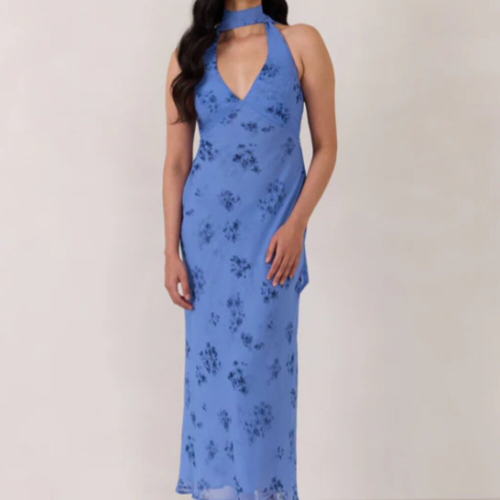 Park & Fifth Women's Lightweight Halter Archer Dress